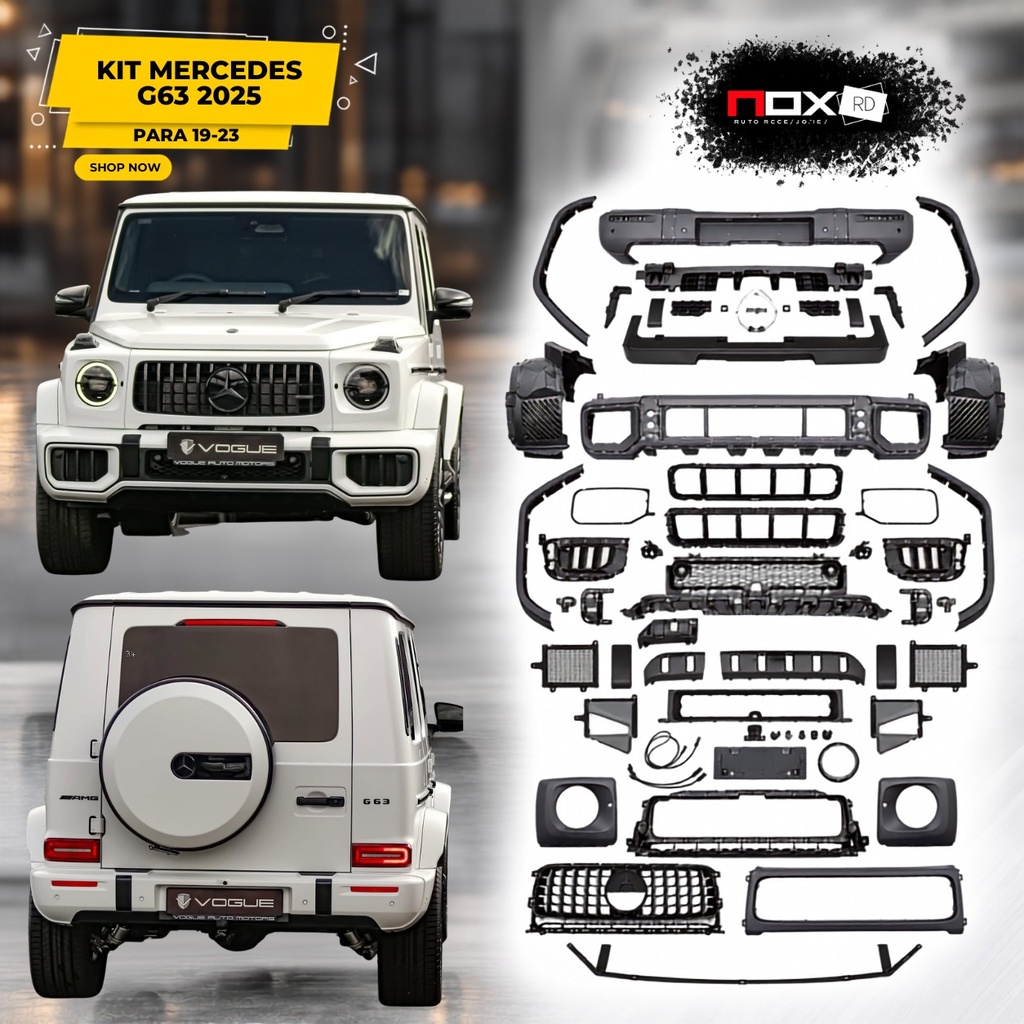 KIT MERCEDES G63 2025 PARA CLASE G 19-23