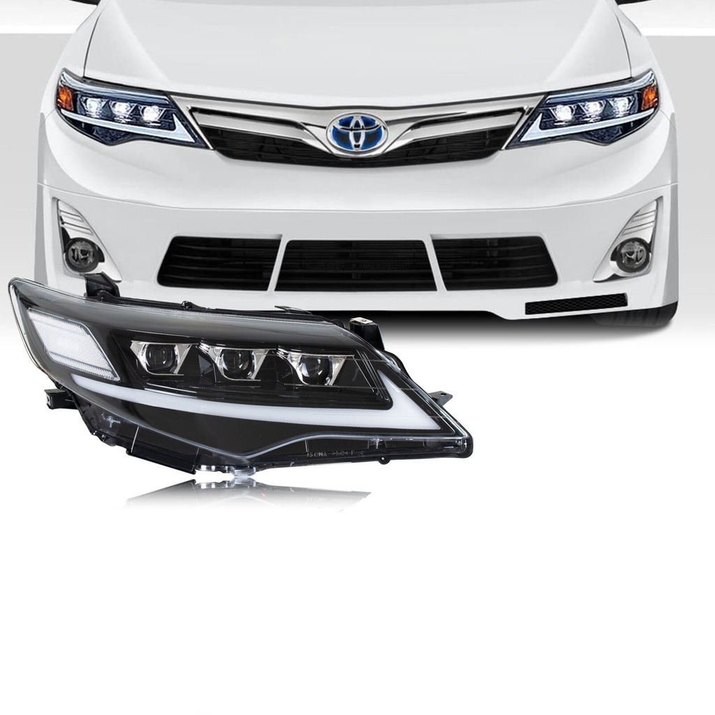 PANTALLA LED DE CAMRY 12-14 3 LUPAS RH