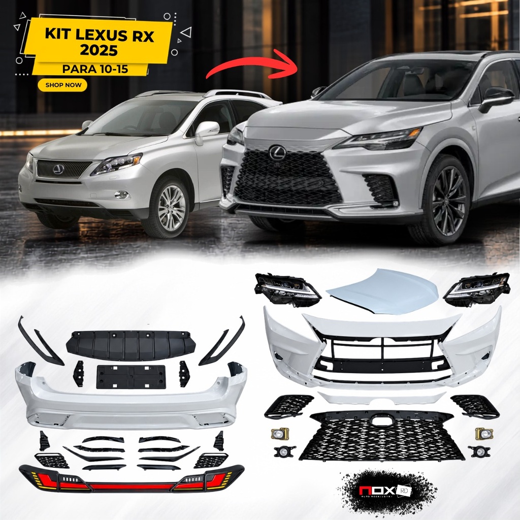 KIT LEXUS RX 2025 PARA 10-15