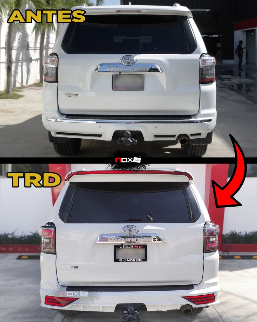 KIT TRASERO 4RUNNER TIPO TRD 14-22