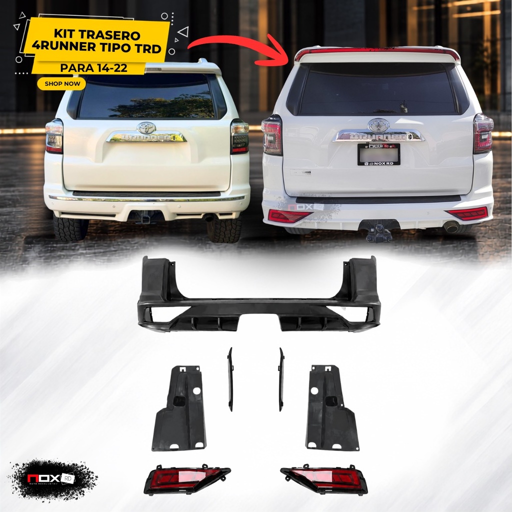 KIT TRASERO 4RUNNER TIPO TRD 14-22