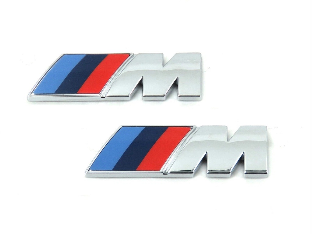 SET DE EMBLEMAS BMW M