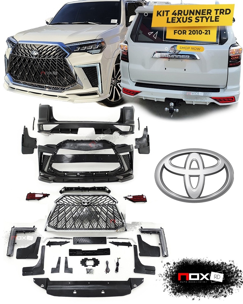 KIT 4RUNNER TRD 10-24 (MONACO) (SIN PANTALLAS)