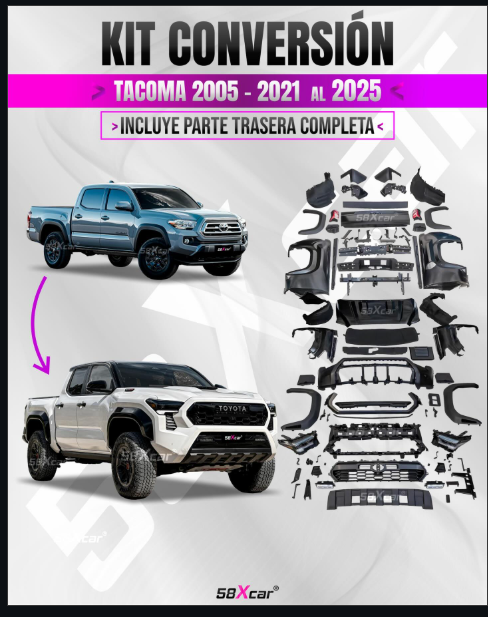 KIT TOYOTA TACOMA 2026 PARA 05-21